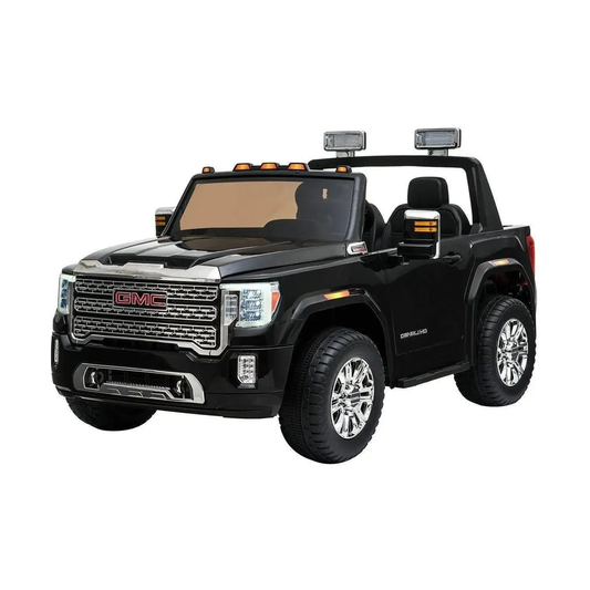 24V GMC Denali 2 Seater Battery Operated Ride on Car Black